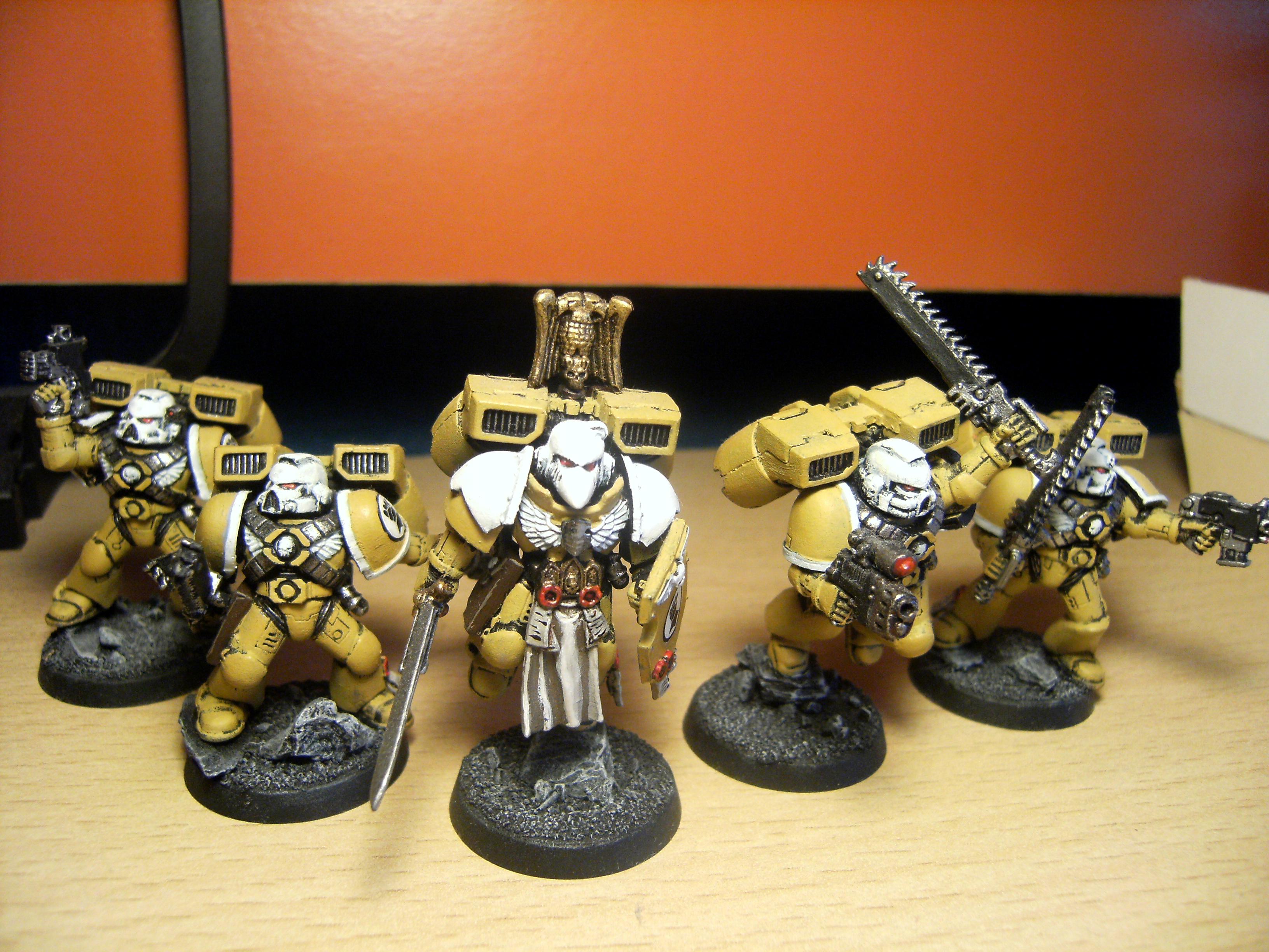 bandai space marine imperial fist